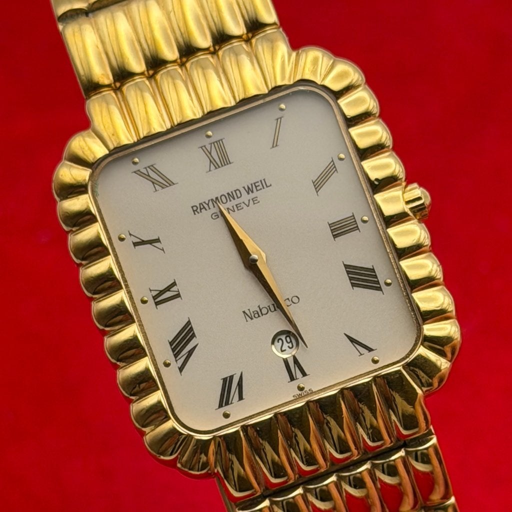 Raymond Weil Nabucco, Handtassen en Accessoires, Horloges | Dames, Staal, Staal, Polshorloge, Ophalen of Verzenden