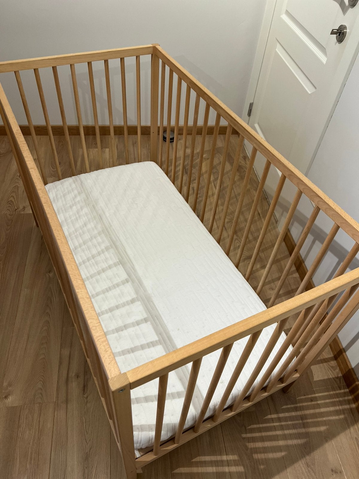 Babybed - Ledikant, Ophalen, Zo goed als nieuw, Ledikant