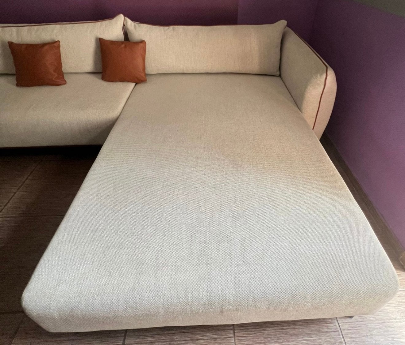 Lounge-zetel te koop!, Ophalen, Zo goed als nieuw