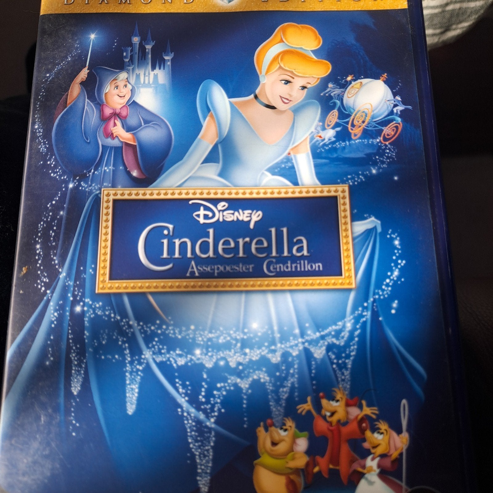 Disney nr 12 Cinderella als nieuw krasvrij, Animatie, Amerikaans, Nederlands, Ophalen of Verzenden