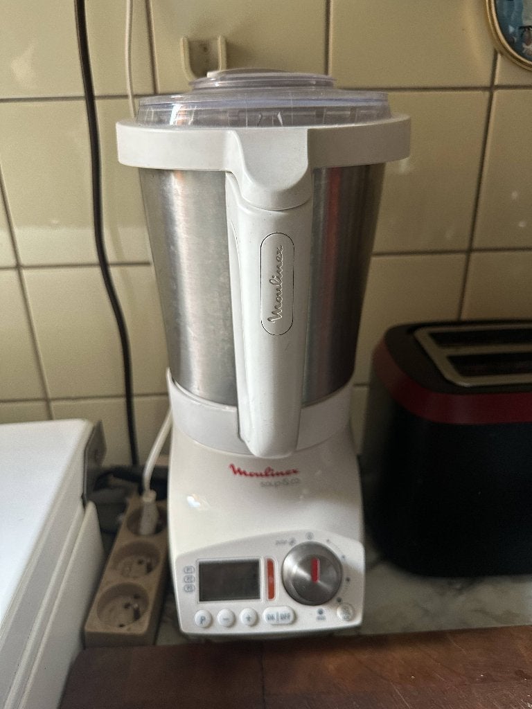 Moulinex Soup & Co LM 900, Elektronische apparatuur, Keukenmixers, Zo goed als nieuw, 1 tot 2 liter, 3 snelheden of meer, Ophalen