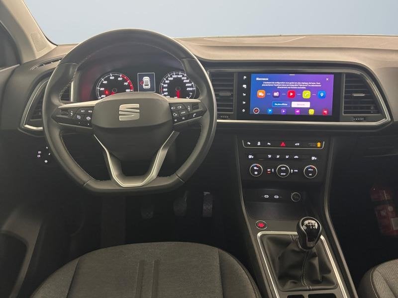 Seat Ateca Style*GPS*Toit pano*Carplay*Caméra*Capteurs Av*A, 121 g/km, USB, Euro 6, Blauw