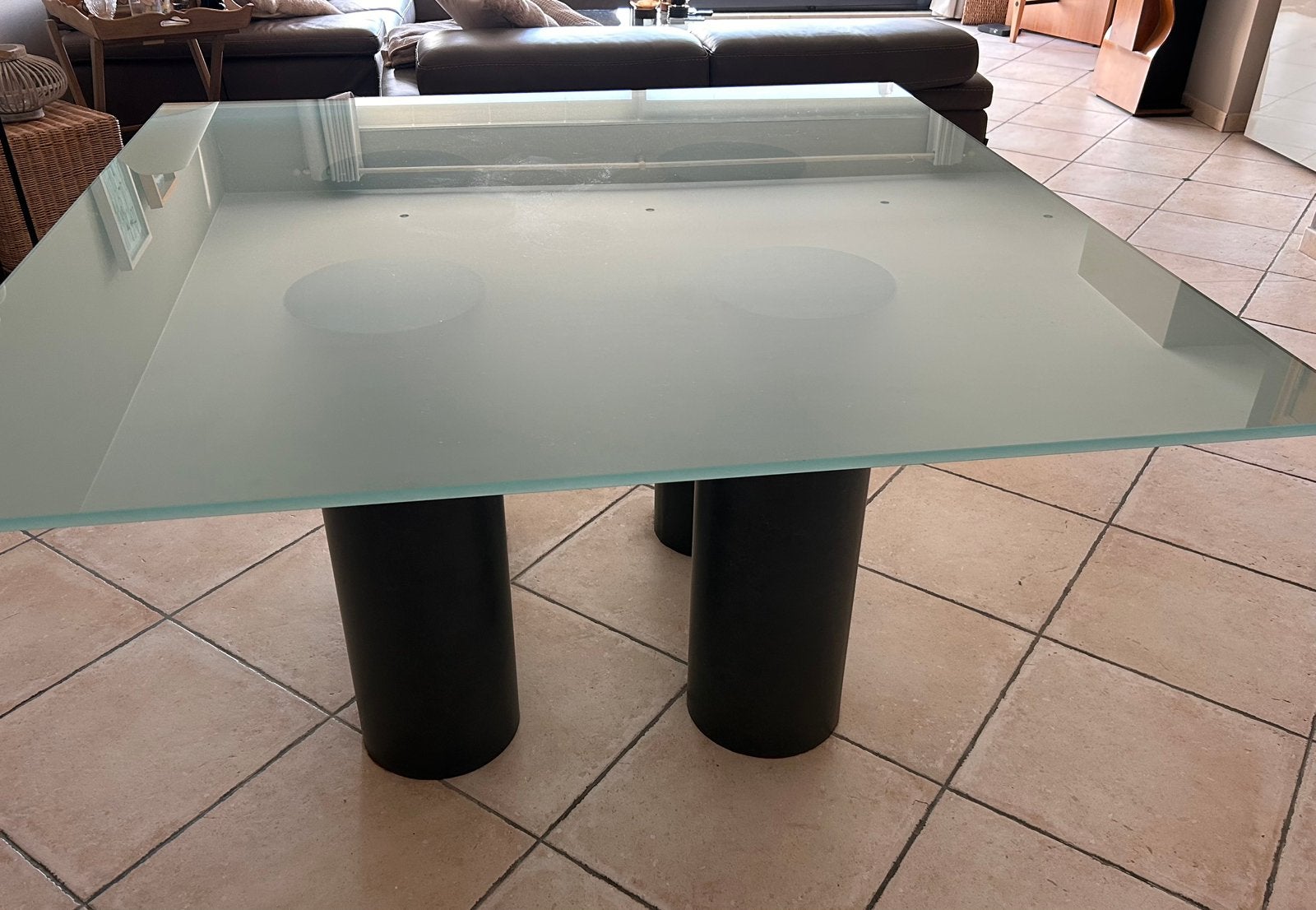 Eettafel, Jardin & Terrasse, Tables de jardin, Enlèvement, Comme neuf