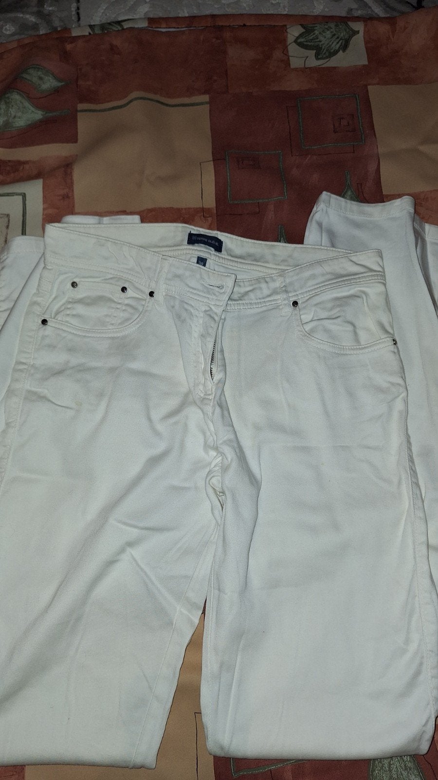 Terre Bleue wit soft jeans maat 38, Enlèvement, Taille 38/40 (M), Blanc