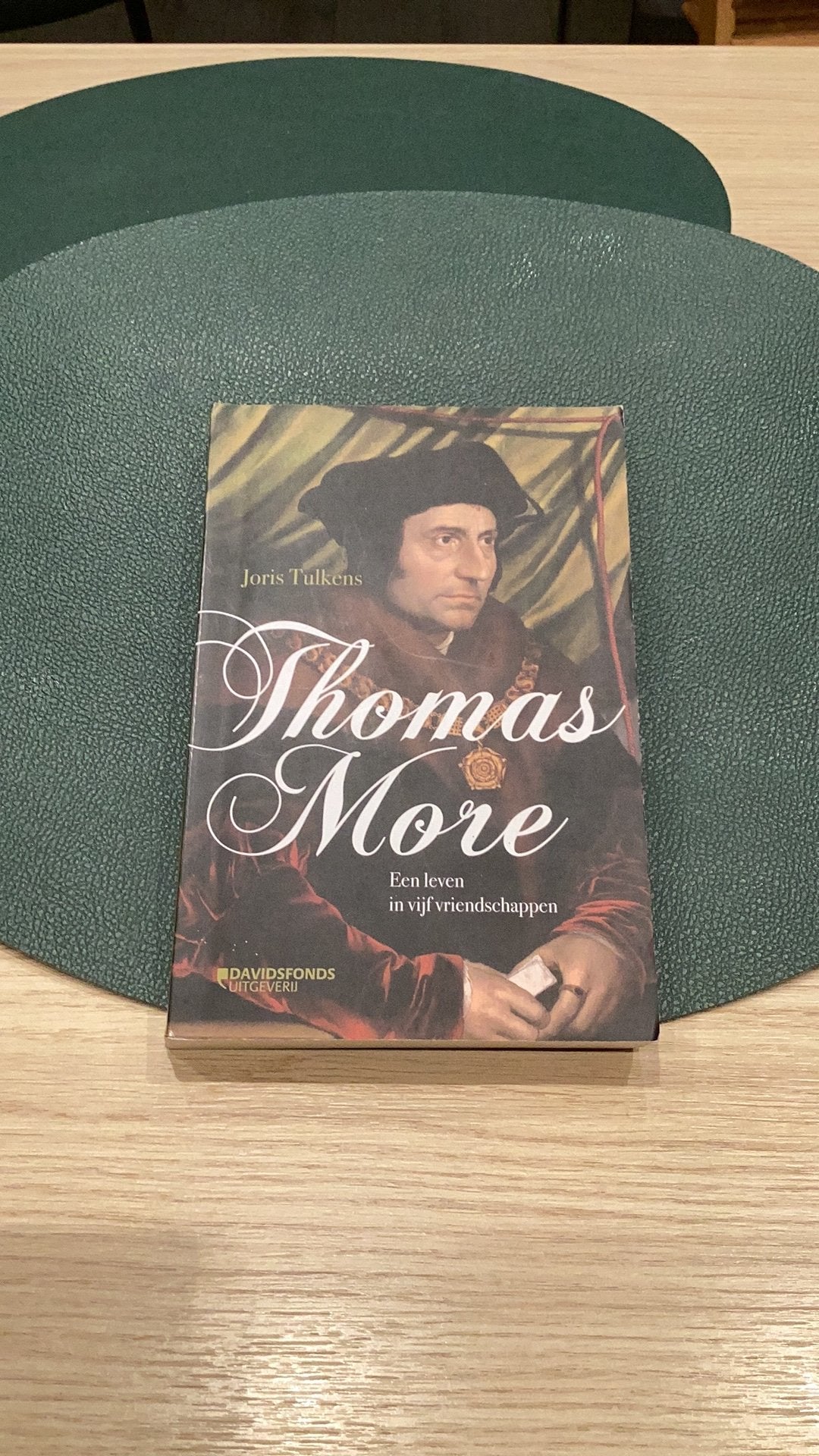Joris Tulkens - Thomas More, Livres, Romans historiques, Enlèvement ou Envoi, Comme neuf