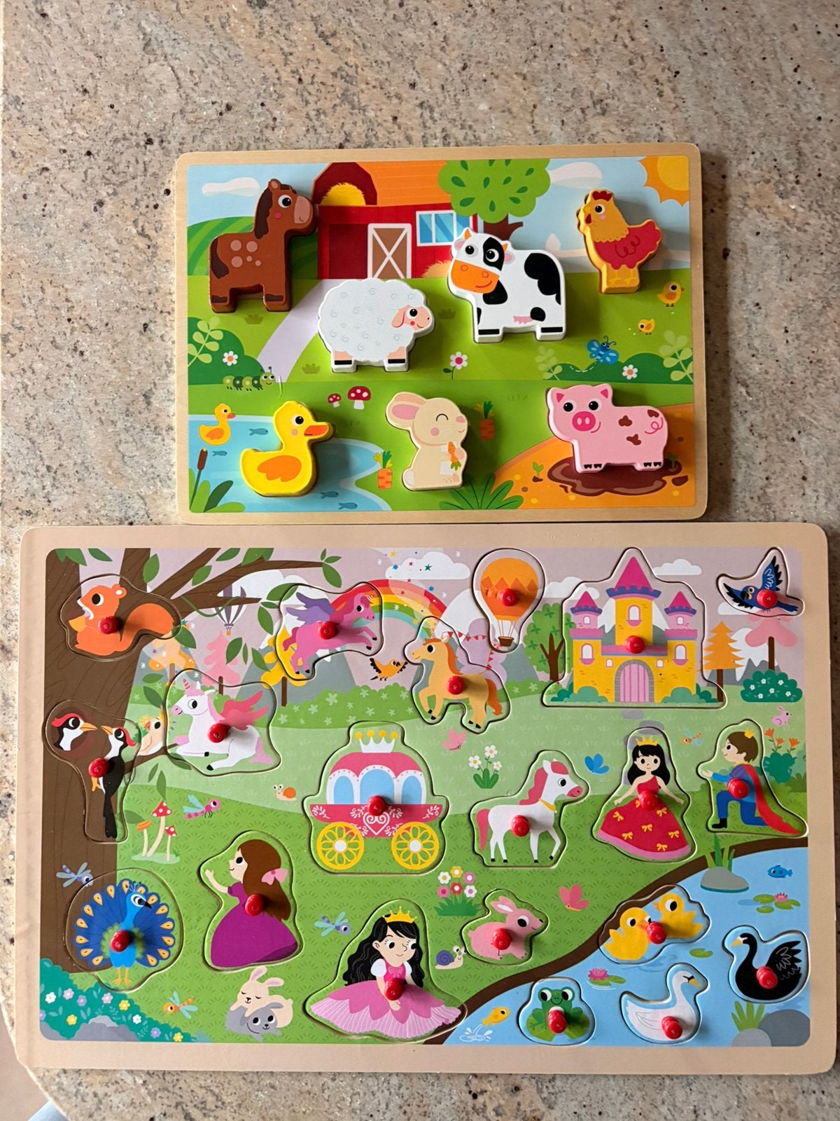 2 kinderpuzzels, Kinderen en Baby's, Ophalen of Verzenden, Nieuw