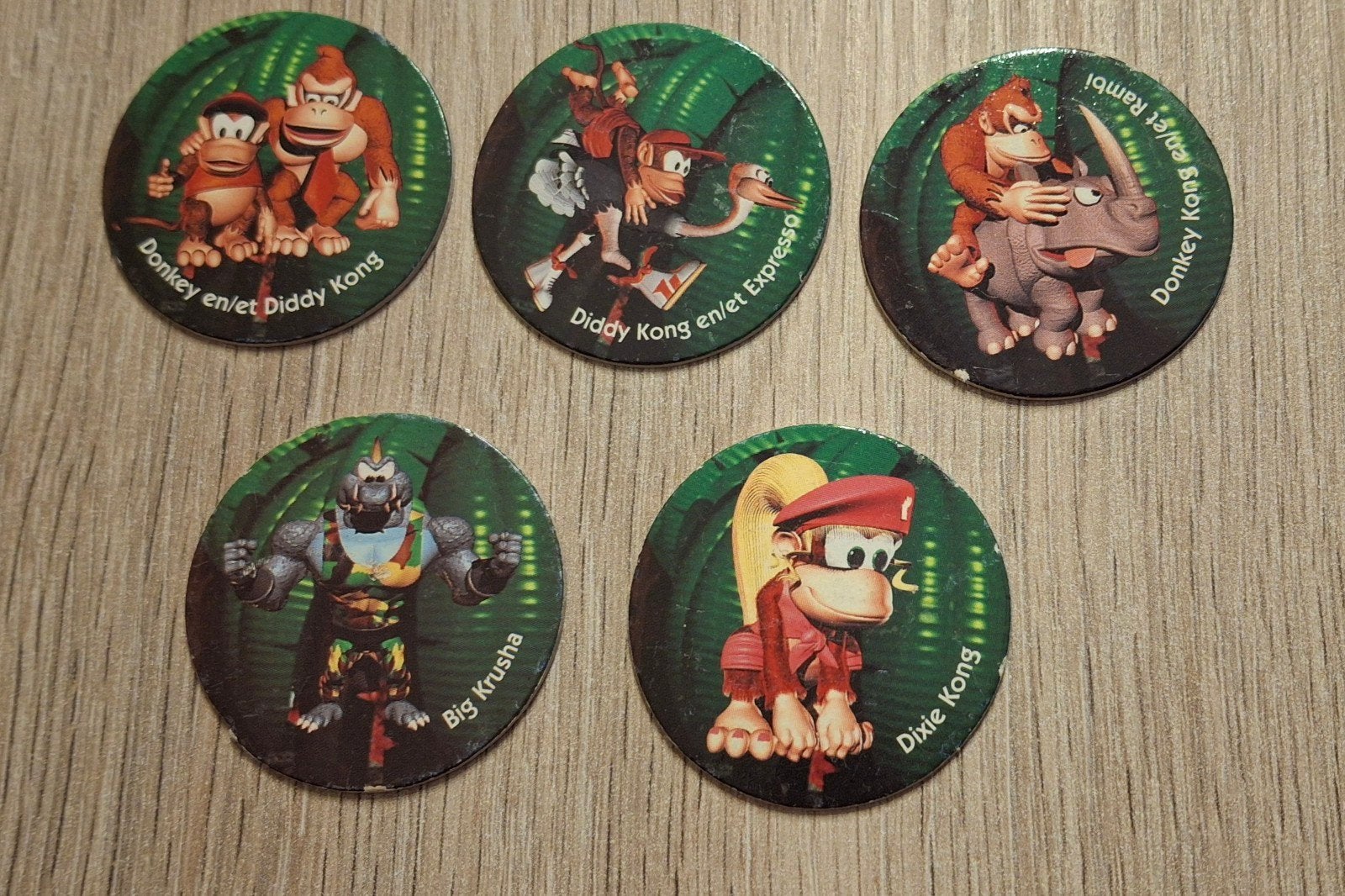 Flippo pour Nintendo Choco Pops Fonkey Kong, Collections, Flippos, Enlèvement ou Envoi, Flippos en vrac