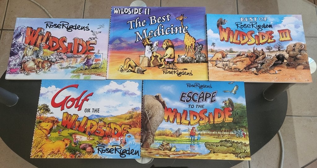 Lot de livres « Wildside » - Rose Rigden, Livres, Humour, Enlèvement, Rose Rigden, Cartoons ou Dessins humoristiques