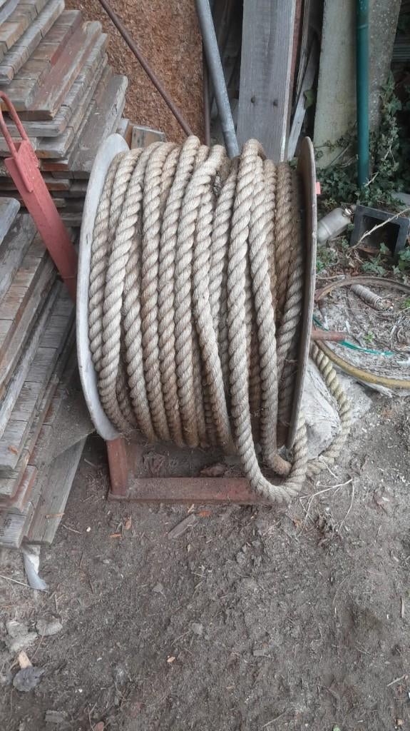 Bobijn touw., Doe-het-zelf en Bouw, Ophalen, Gebruikt, Overige typen