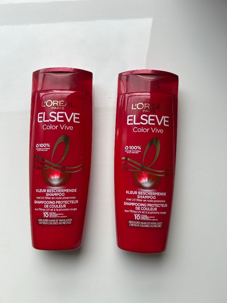 L’Oréal Elseve Color Vive  shampoo (2x), Ophalen, Nieuw, Shampoo of Conditioner