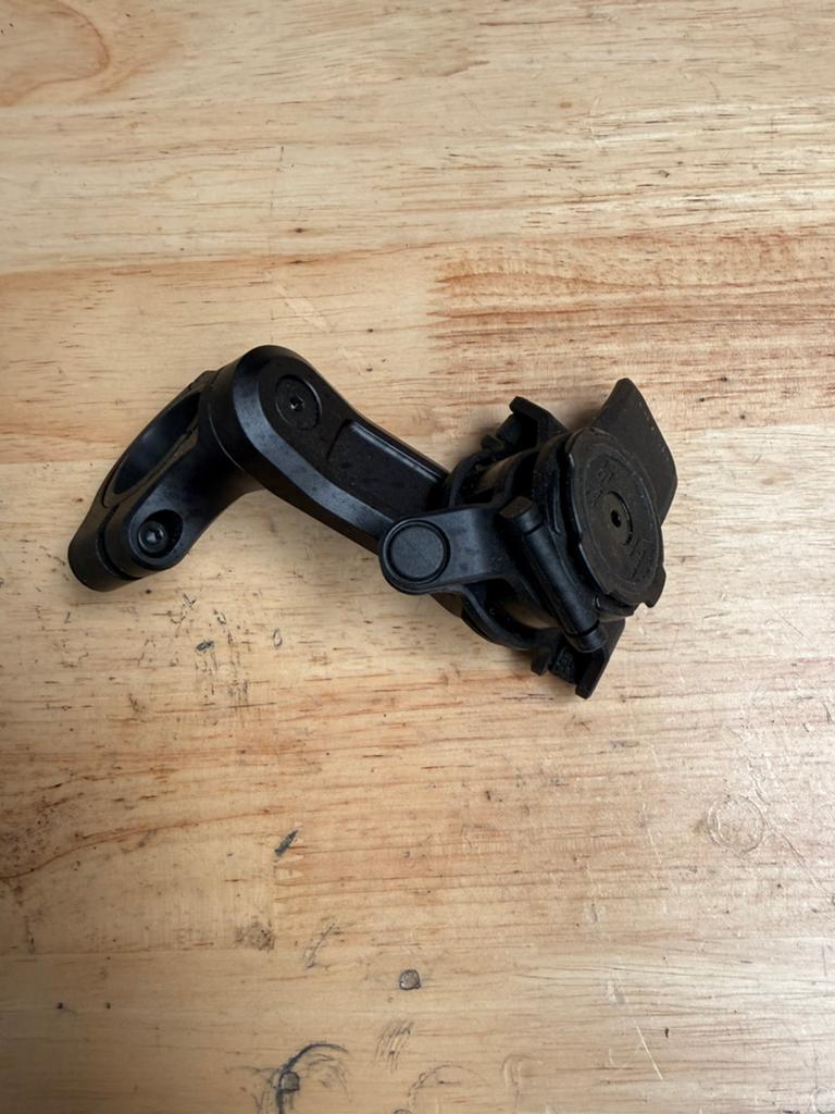 Quad lock handlebar pro + vibration demper, Motoren, Accessoires | Navigatiesystemen, Verzenden, Zo goed als nieuw