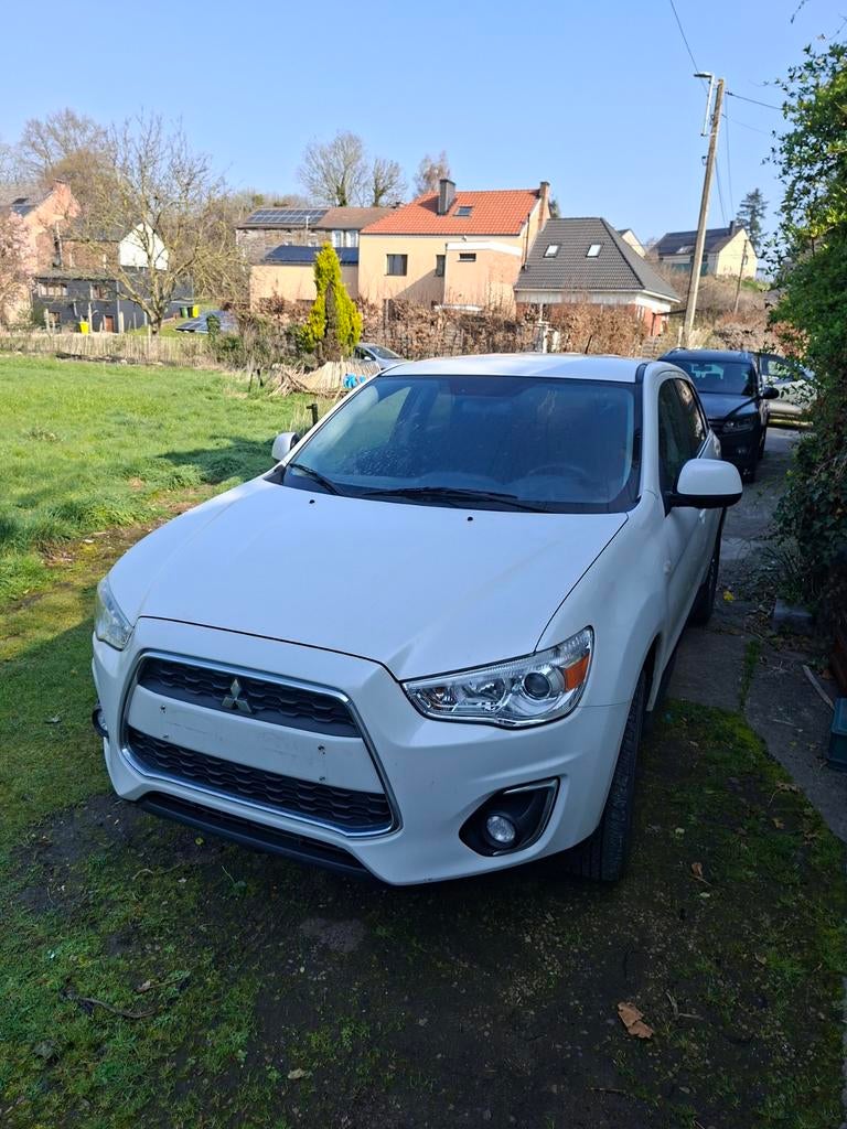 Mitsubishi Asx 18did 115cv, Auto's, Voorwielaandrijving, Stof, Navigatiesysteem, Zwart