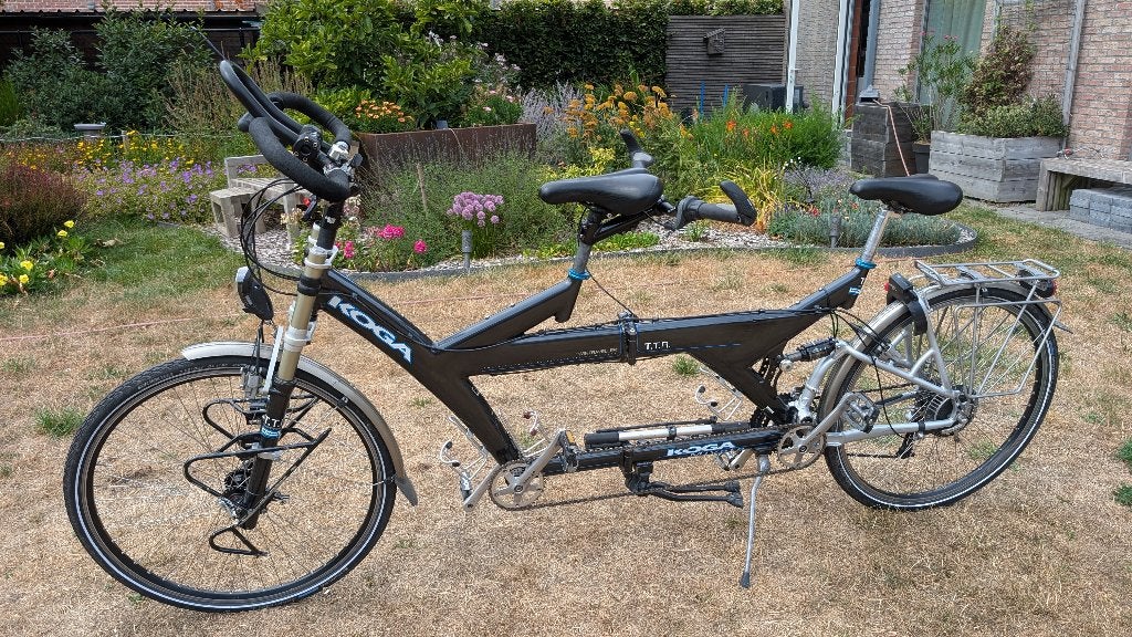 Double chambre pliable Tandem Koga Miyata, Koga mijata twintraveller, Enlèvement, Utilisé, Pliable