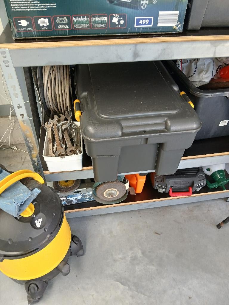 Garagemateriaal en allerlei, Ophalen, Gebruikt