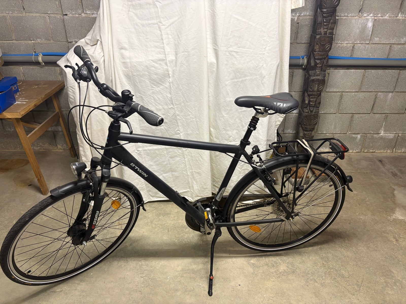 BTWIN City bke Hoprider 520, Vélos & Vélomoteurs, Enlèvement, Comme neuf, Autres marques, Vitesses