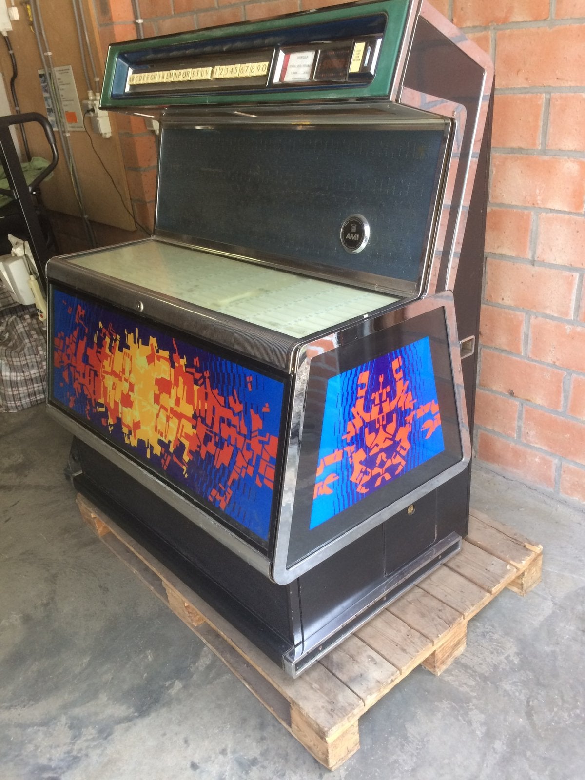 AMI jukebox, Zo goed als nieuw, 1970 tot heden, Ami, Ophalen