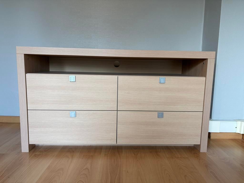 Dressoir te koop 137x51x57,5, Ophalen, 100 tot 150 cm, Zo goed als nieuw, Met lade(s)