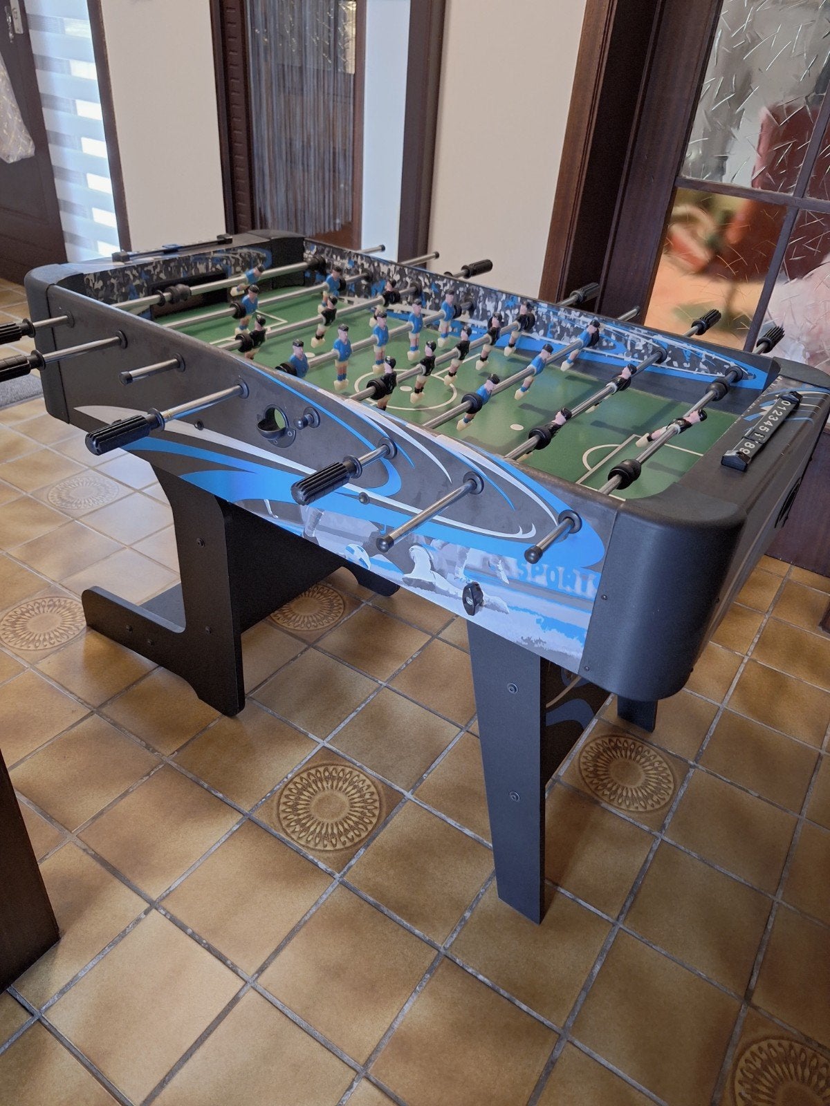 Tafel voetbal, Ophalen