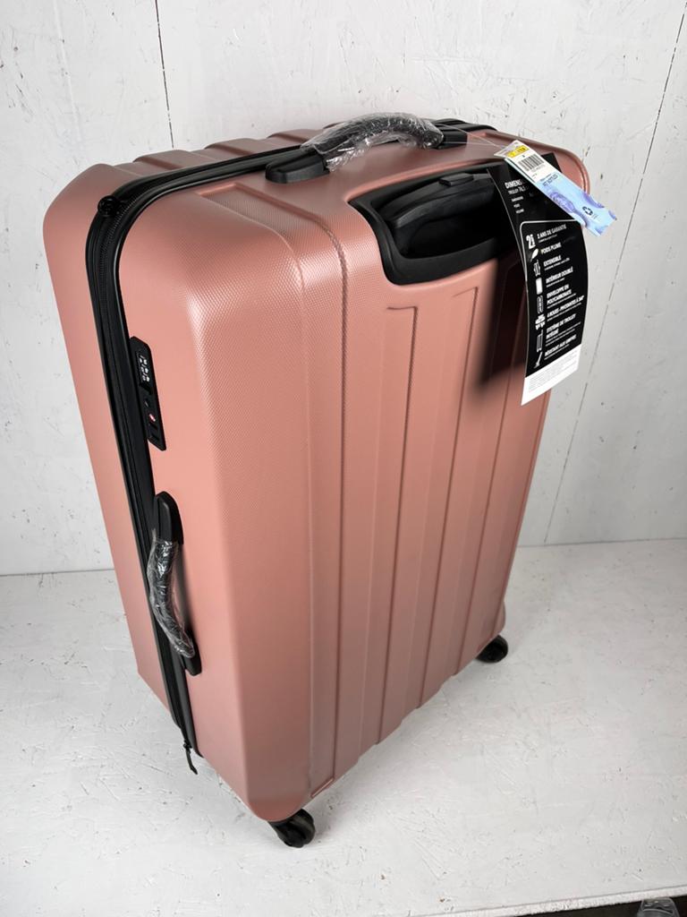 Reiskoffer - Trolley op wielen -  Nude - 76,5 cm - NIEUW, Wieltjes, Hard kunststof, ., 45 tot 55 cm