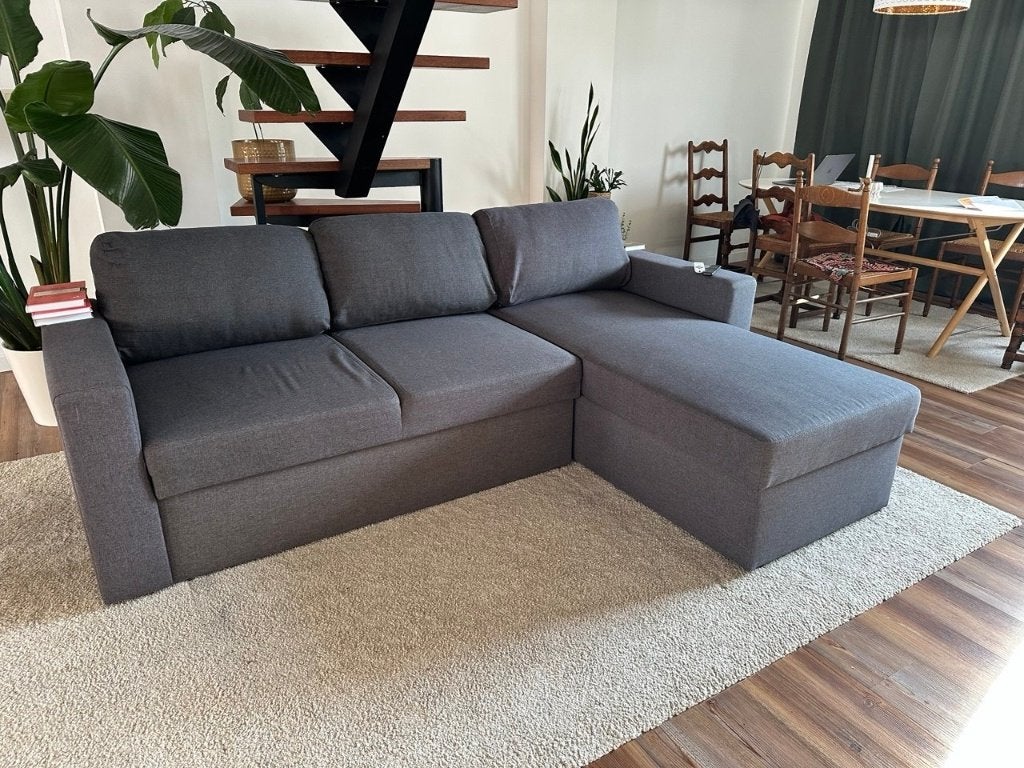 Sofa, Trois personnes, Scandi, Banc d'angle, 125 à 150 cm