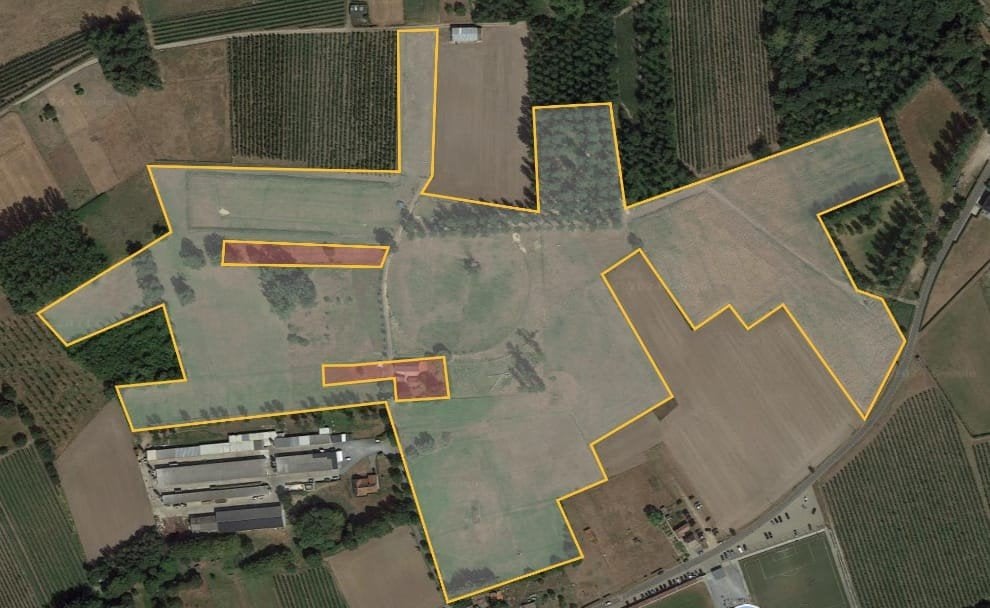 Landbouwgebied in Wellen Houtstraat, Immo, Terrains & Terrains à bâtir, 1500 m² ou plus, Ventes sans courtier
