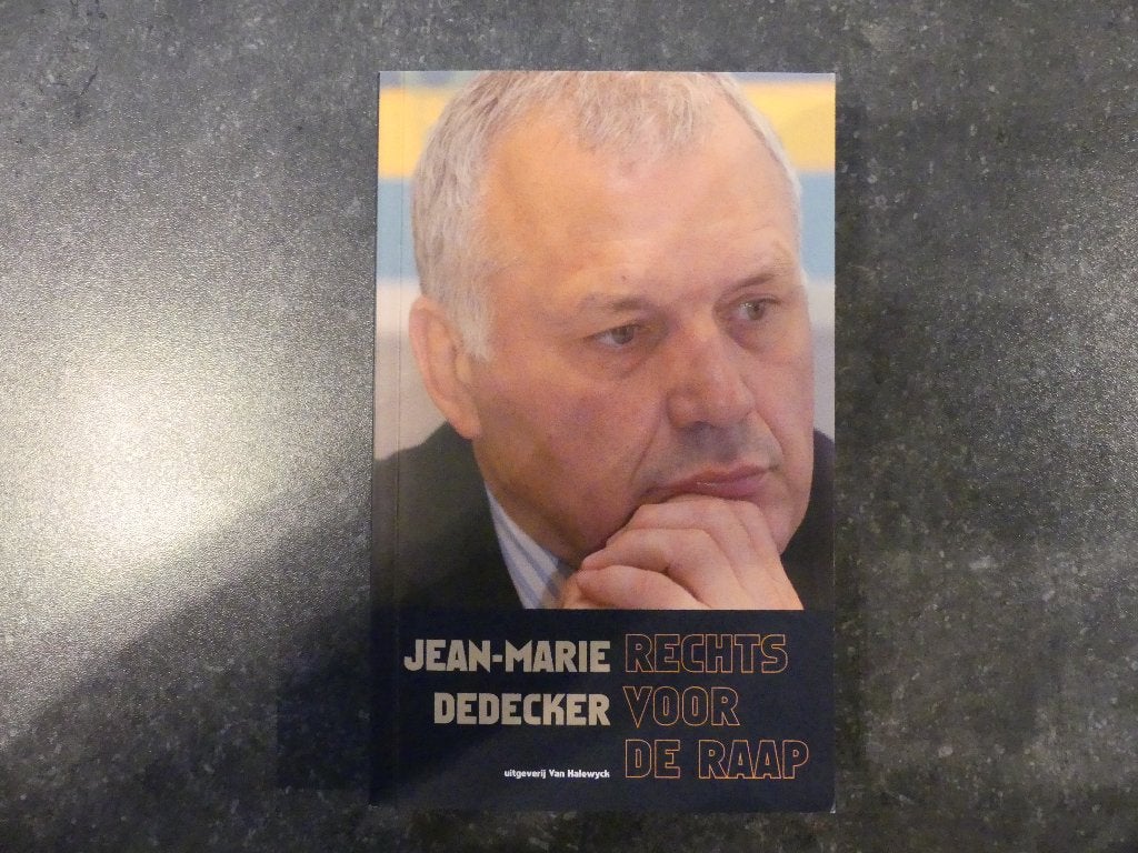 Boek ‘Rechts voor de raap’ NIEUW!, Boeken, Maatschappij en Samenleving, Nieuw, Ophalen of Verzenden, Jean-Marie Dedecker