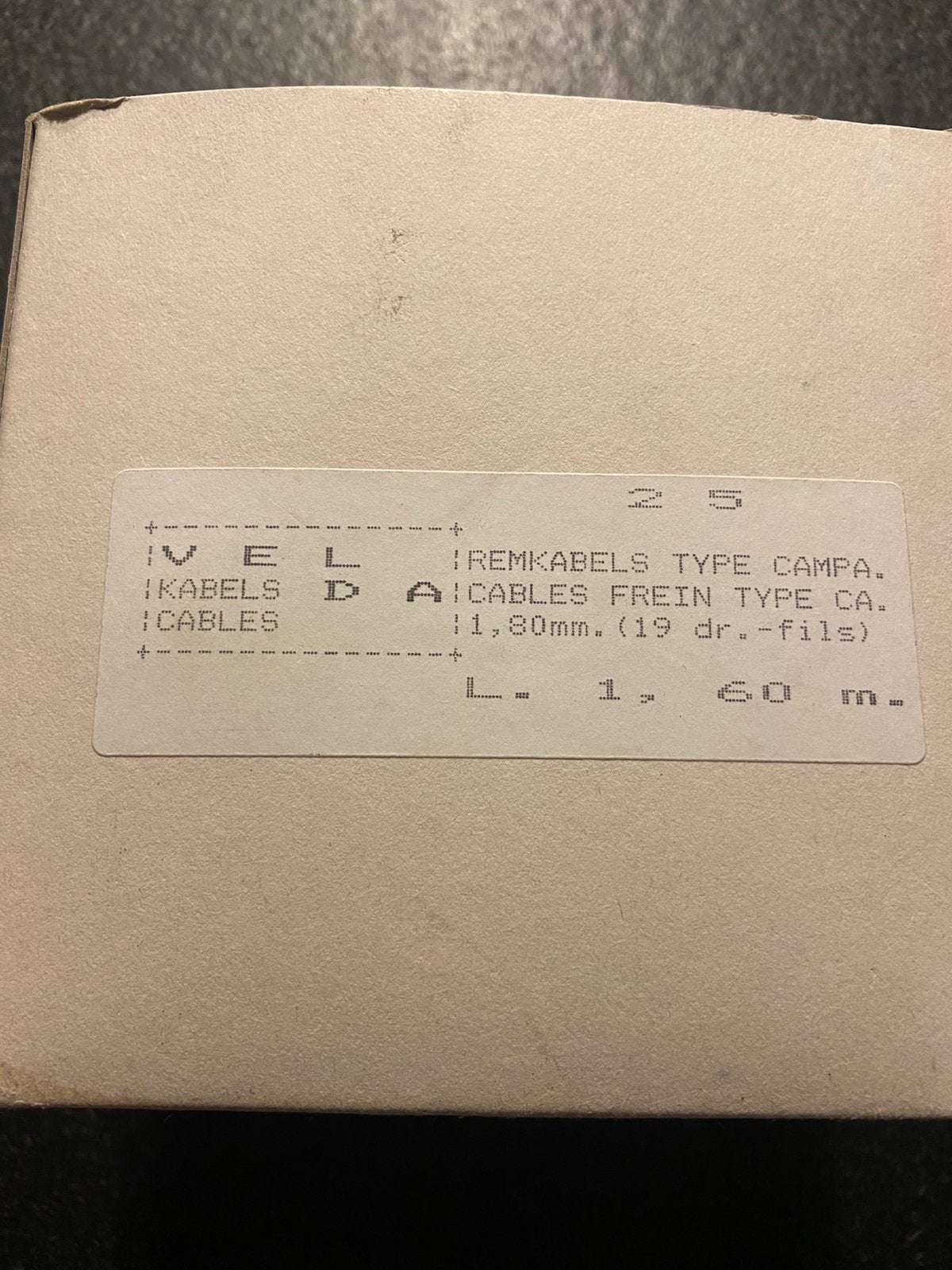 Remkabels Velda., Ophalen of Verzenden, Nieuw