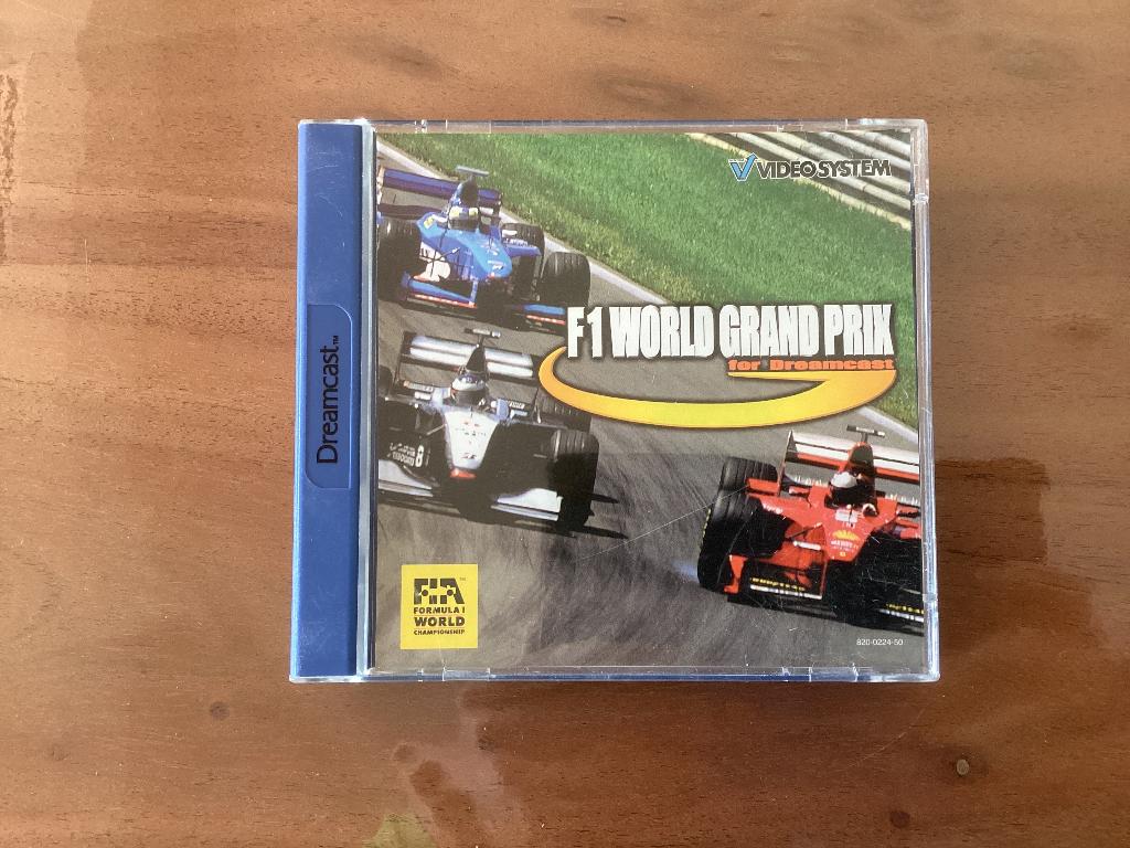 F1 World Grand Prix PAL Sega Dreamcast compleet CIB, Enlèvement ou Envoi, Utilisé