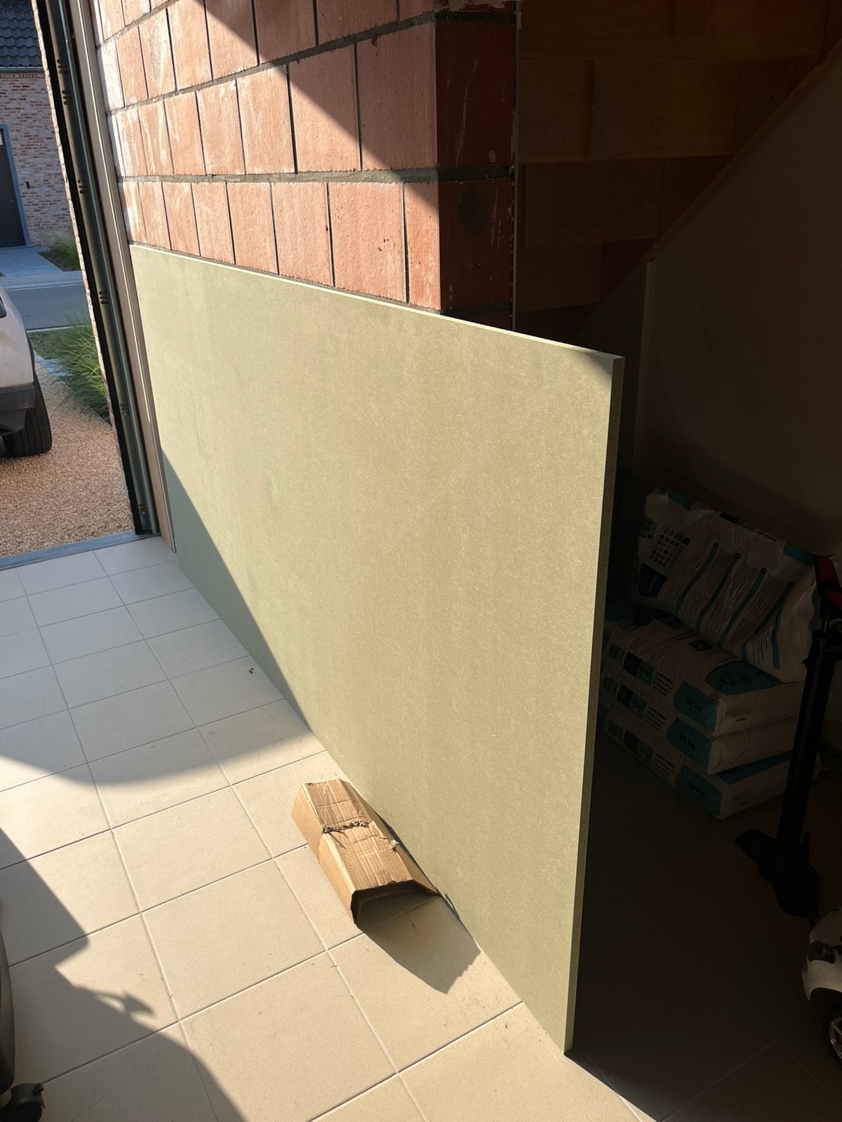 Mdf plaat vochtwerend, Ophalen, Nieuw