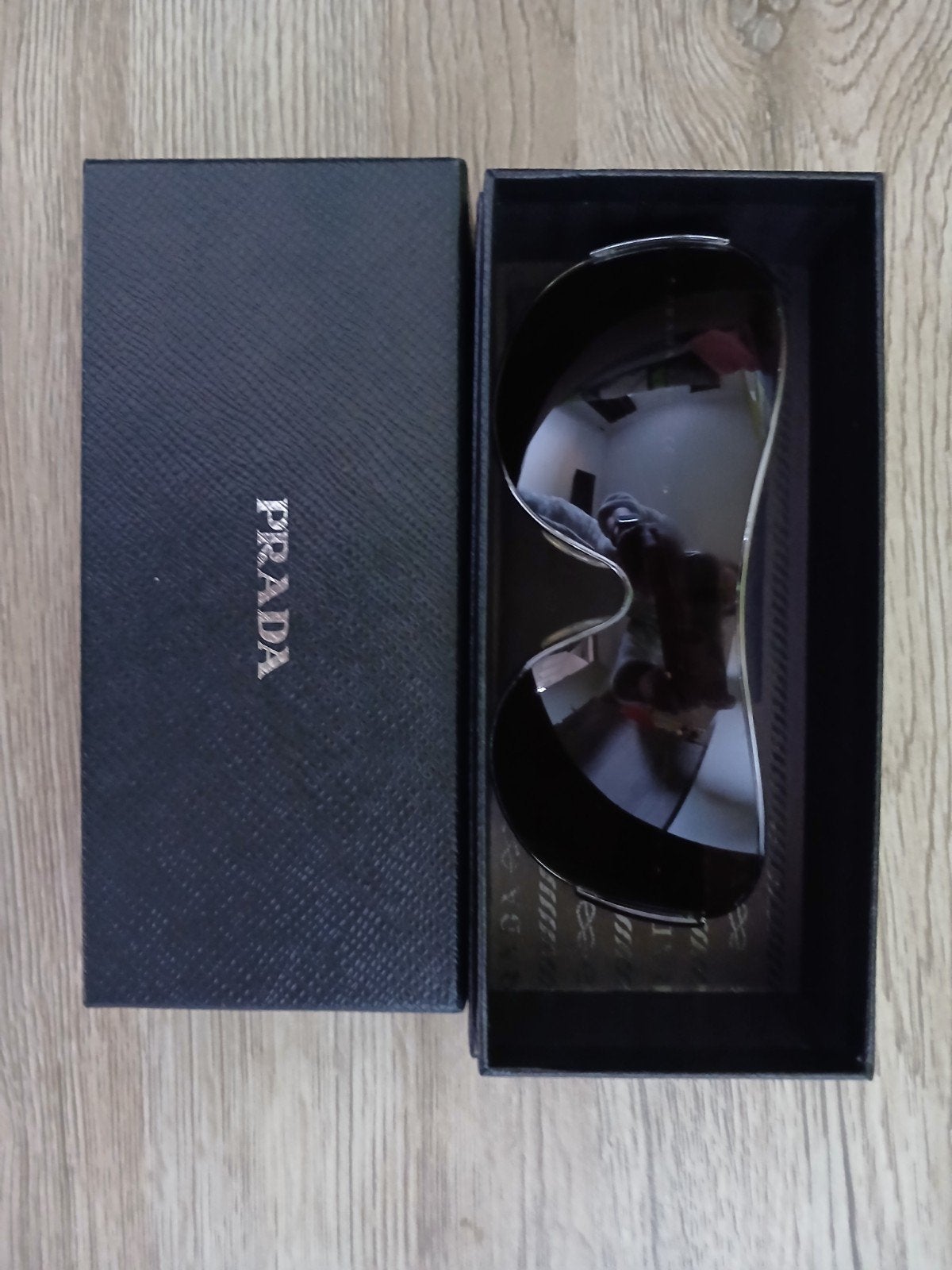 Prada Vintage Y2K Zonnebril- SPR52H ( Met doos en kaart), Ophalen, Zonnebril, Prada