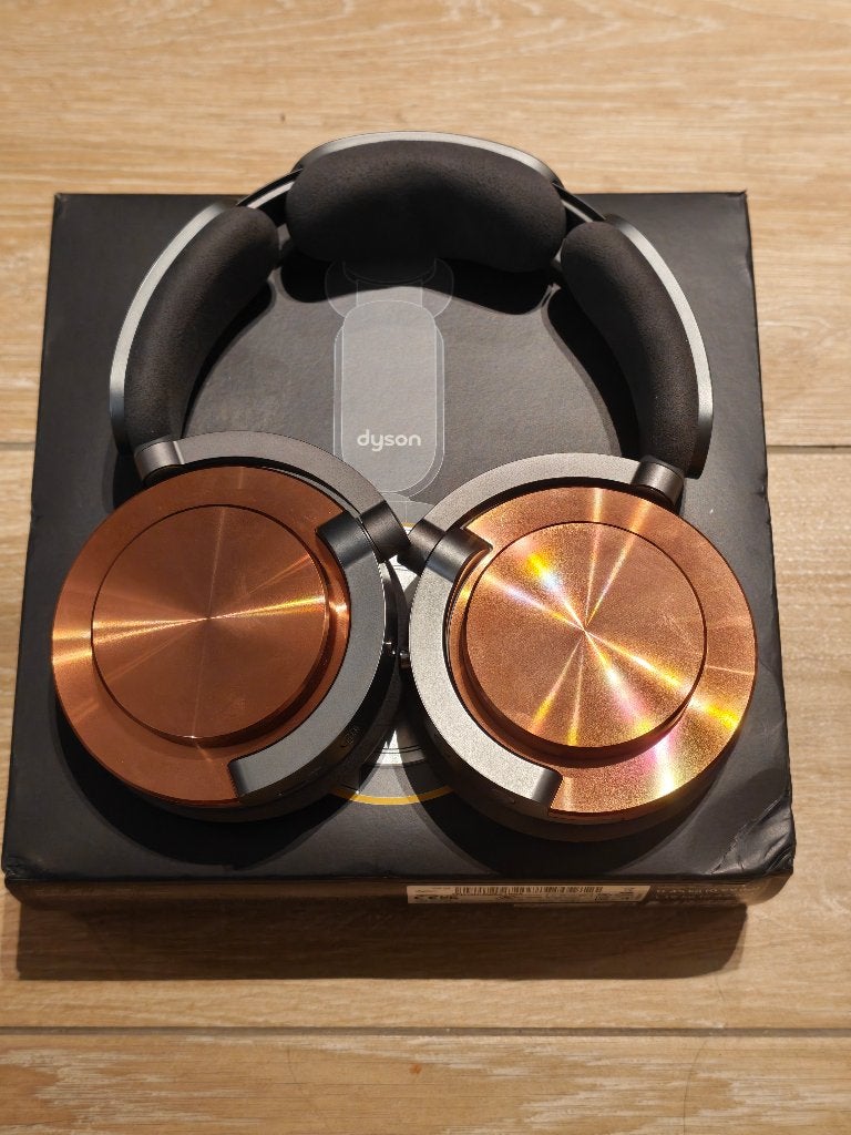 Dyson Ontrac, Audio, Tv en Foto, Hoofdtelefoons, Zo goed als nieuw, Over-ear, Overige merken, Grijs, Bluetooth, Draadloos, Draagtas/etui