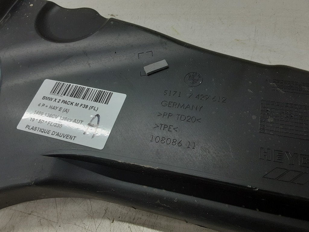 SIERLIJSTEN VOORRUIT BMW X2 (F39) (51717429612), Gebruikt, Voor, Mevr. I. Hauben, BMW