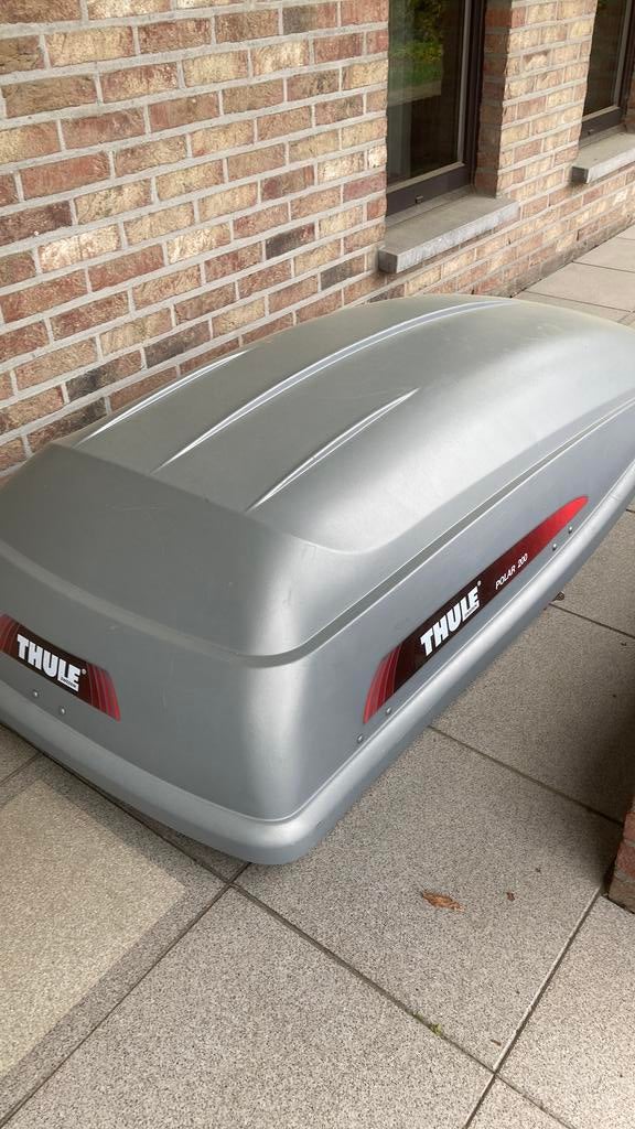Thule dakkoffer Pollar 200, Autos : Divers, Coffres de toit, Enlèvement, Utilisé