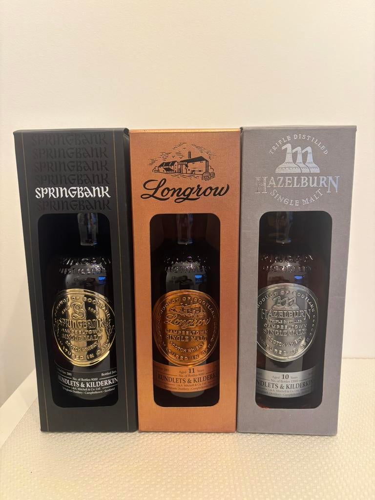 Springbank Rundlets & Kilderkins set, Ophalen, Nieuw