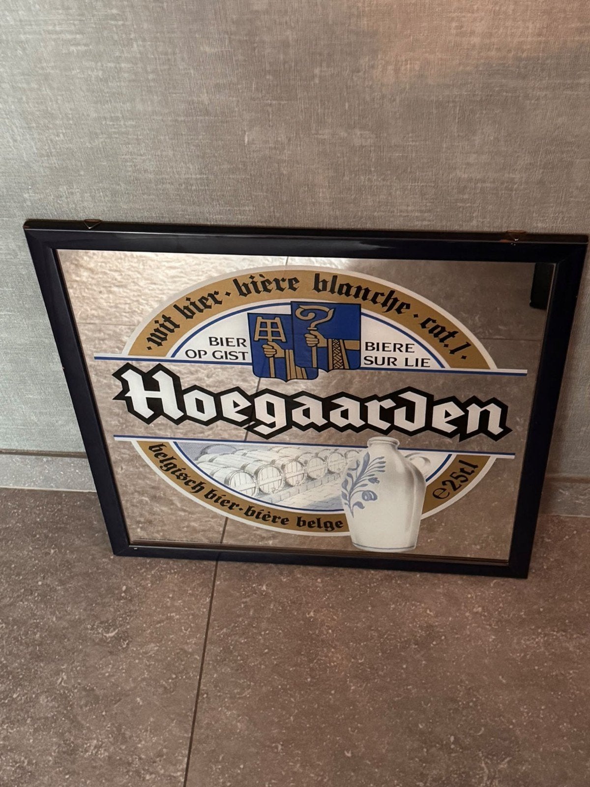 Hoegaarden spiegel, Verzamelen, Ophalen