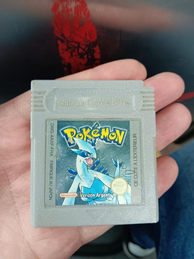 Pokemon argent Gameboy., Consoles de jeu & Jeux vidéo, Jeux | Nintendo Game Boy, Enlèvement ou Envoi, Utilisé