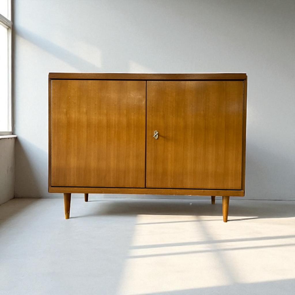 Vintage houten kastje / commode, Ophalen of Verzenden, Commode