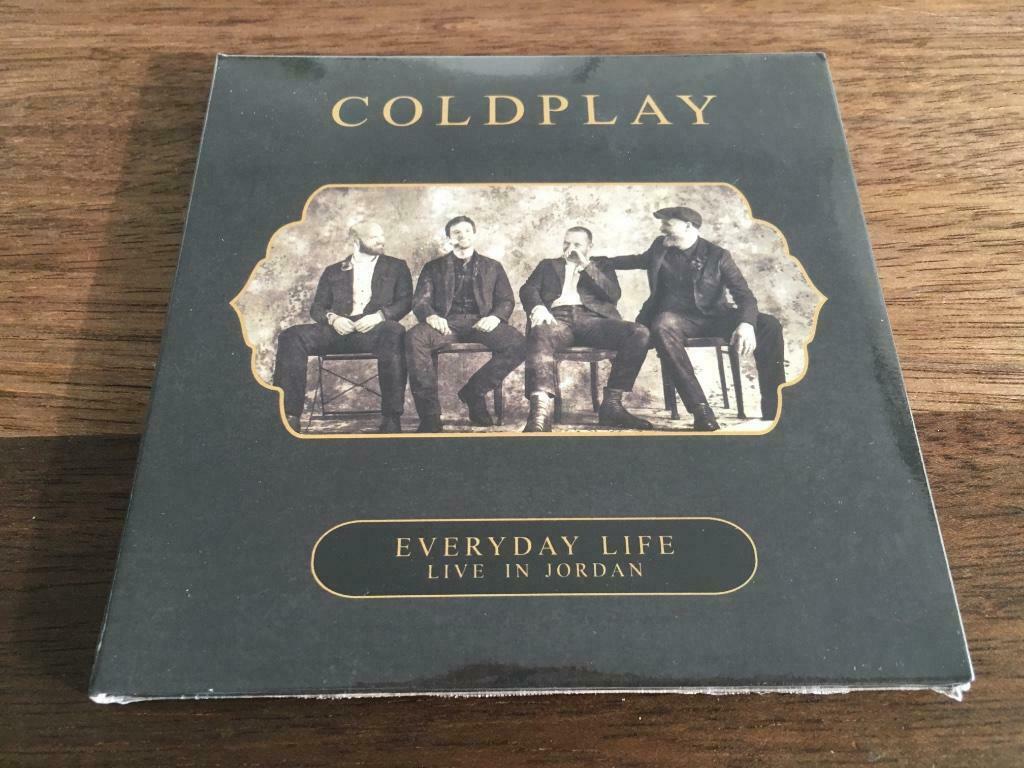 Cd+Dvd Coldplay Everyday Life Live In Jordan Citadel NIEUW, Enlèvement ou Envoi, Neuf, dans son emballage, Coffret