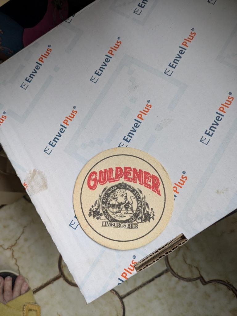 Gulpener, Verzamelen, Biermerken, Ophalen of Verzenden, Zo goed als nieuw, Viltje(s), Gulpener