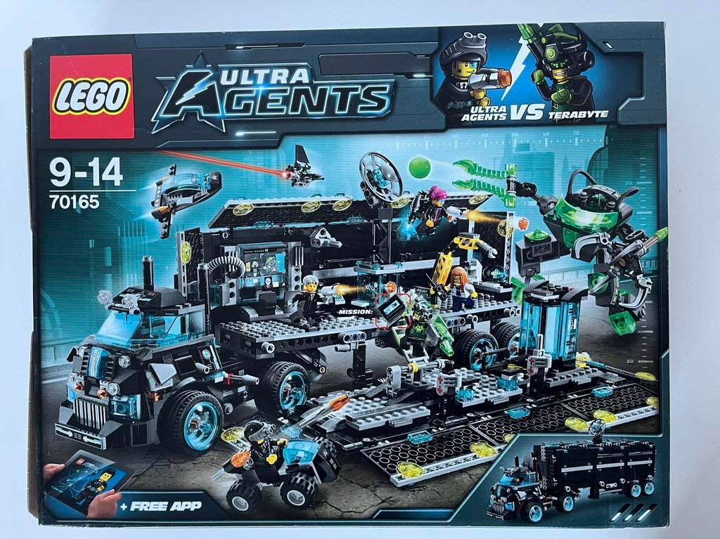 Siège social de Lego Ultra Agents 70165, Enlèvement, Comme neuf, Ensemble complet, Lego