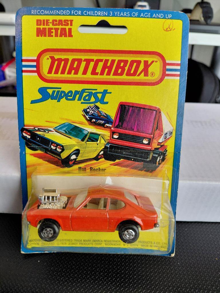 Boîte d'allumettes #67 Hot Rocker Ford Capri, Enlèvement ou Envoi, Comme neuf, Voiture