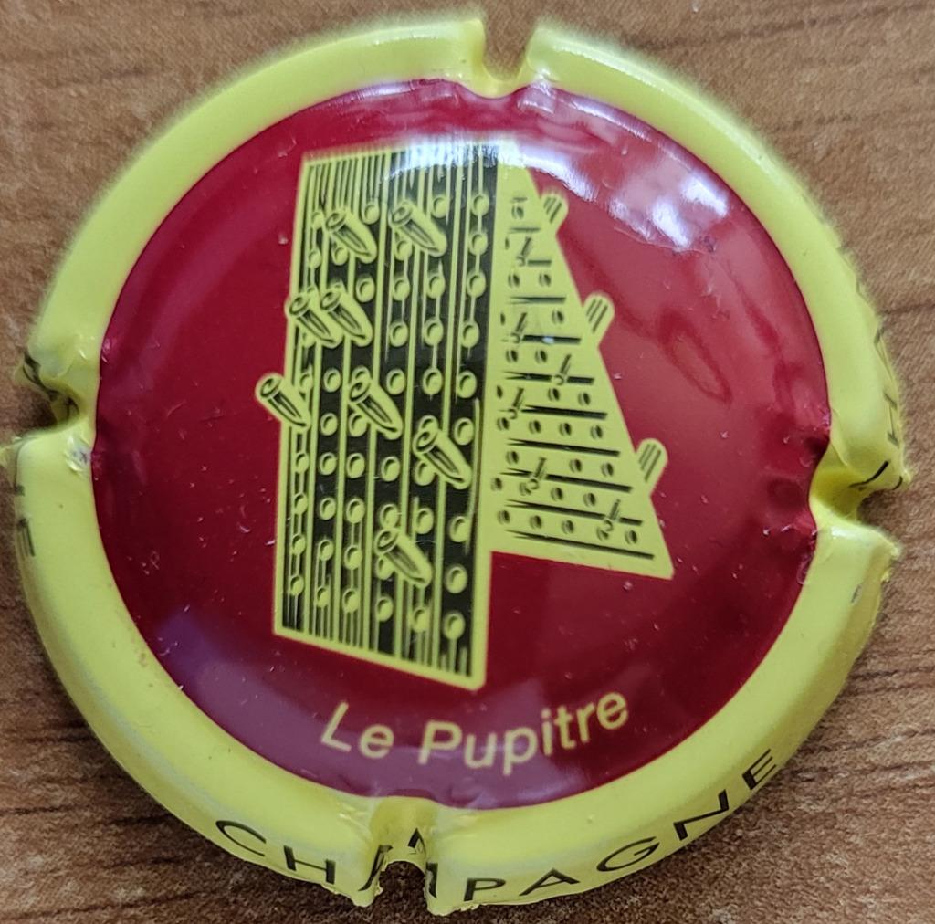 Capsule Champagne de VIGNERONS bordeaux & jaune nr.727i, Ophalen of Verzenden, Nieuw, Frankrijk, Champagne
