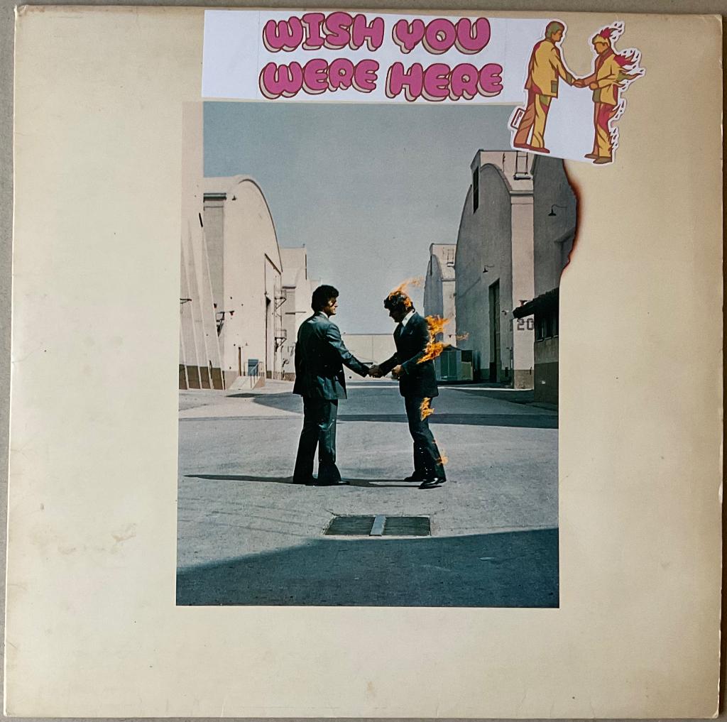 Pink Floyd "Wish you where here" 1975 U.S.A., Verzenden, Zo goed als nieuw, 12 inch, Progressive
