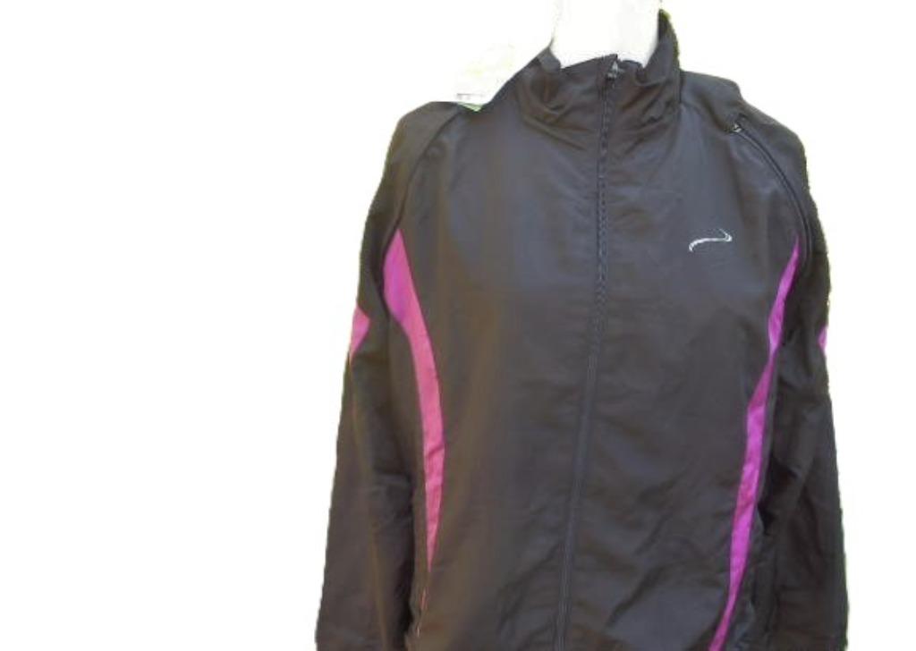 veste de sport femme t.L noire et mauve - neuve -crivit-, Kleding | Dames, Maat 38/40 (M), Zwart, Nieuw, Ophalen of Verzenden