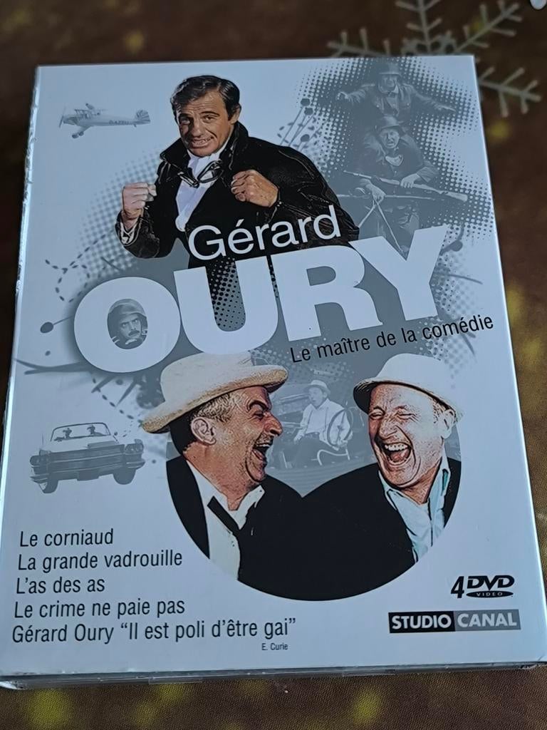 Coffret 4 DVD Gérard Oury, Le maître de la comédie, Cd's en Dvd's, Dvd's | Komedie, Ophalen of Verzenden, Gebruikt, Boxset