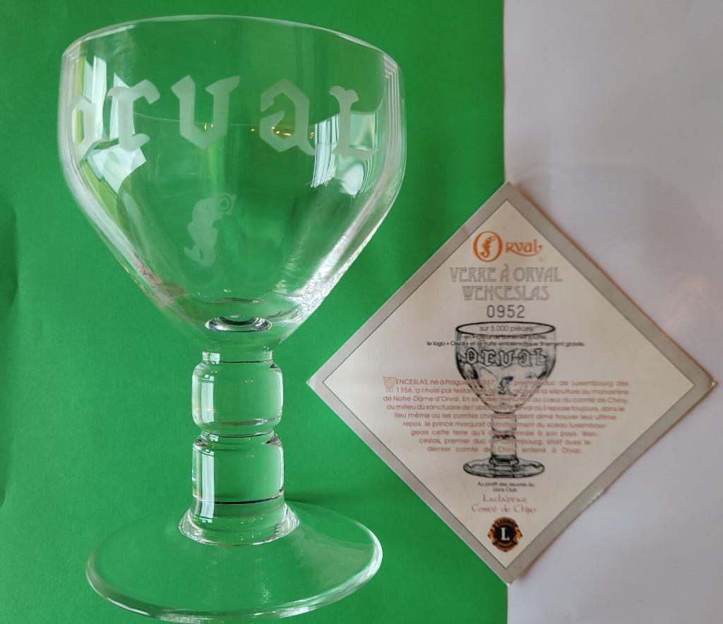 ORVAL WENCESLAS KRISTALVERZAMELGLAS, Ophalen of Verzenden