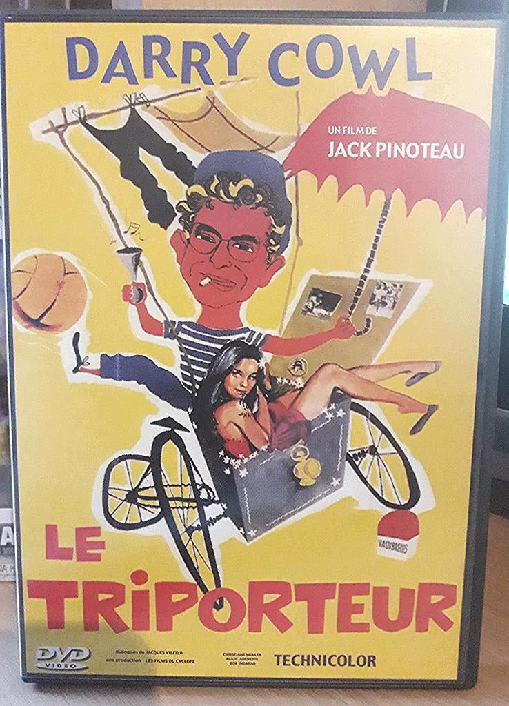 DVD Le Triporteur / Darry Cowl, Cd's en Dvd's, Dvd's | Klassiekers, Zo goed als nieuw, Komedie, Ophalen