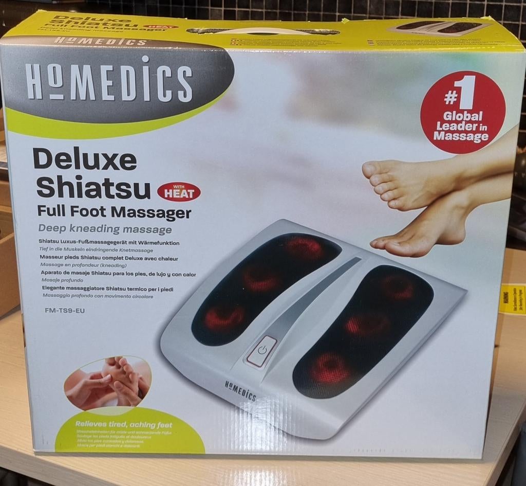 Deluxe shiatzu voetmassage, Ophalen of Verzenden, Nieuw