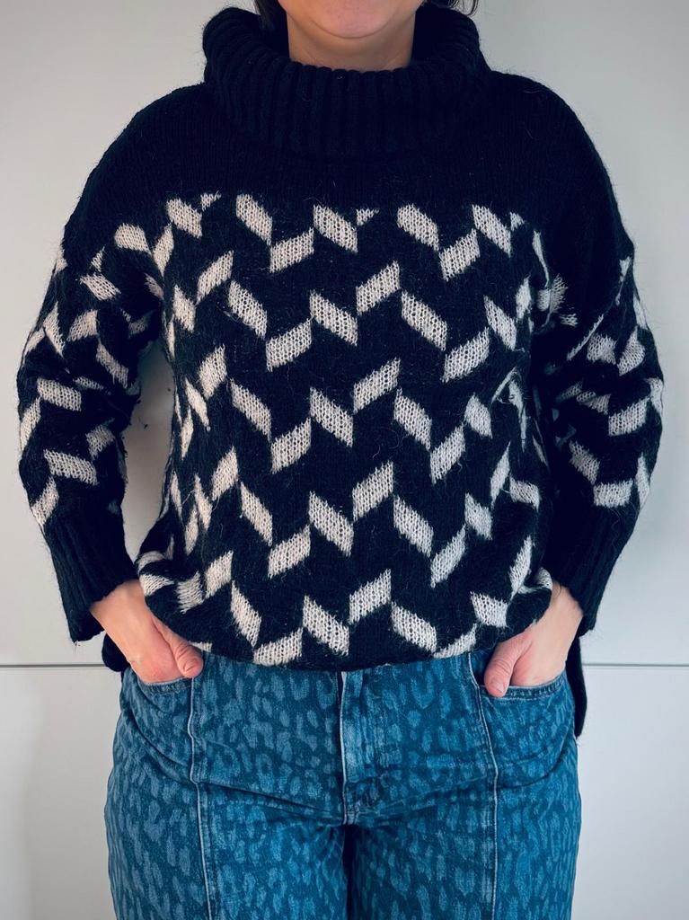 Klassenvolle wollen pull van Essentiel, Ophalen of Verzenden, Zo goed als nieuw, Zwart