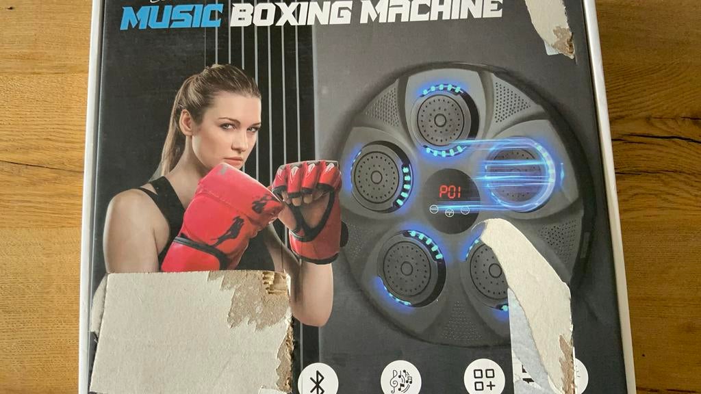 Boxing machine met muziek, Enlèvement, Neuf
